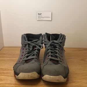 Used grey Jordan sneakers size 10 grey